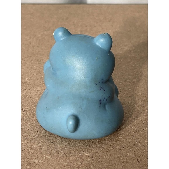 Fisher Price Loving Family Dollhouse Vintage 1993 Blue Teddy Bear Toy 1.5" - Picture 3 of 6